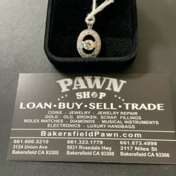 Pendant / Diamond 14kwg 2.15 Ctw 2 Dwt ( Layaway Or Acima Leasing Options )