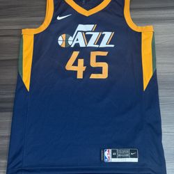 Nike Utah Jazz Donovan Mitchell #45 Dri-Fit Swingman Jersey Men’s 40 Small