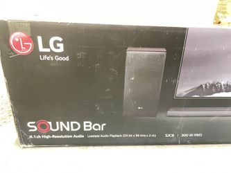 LG  Sound Bar and Subwoofer $99.00 OBO