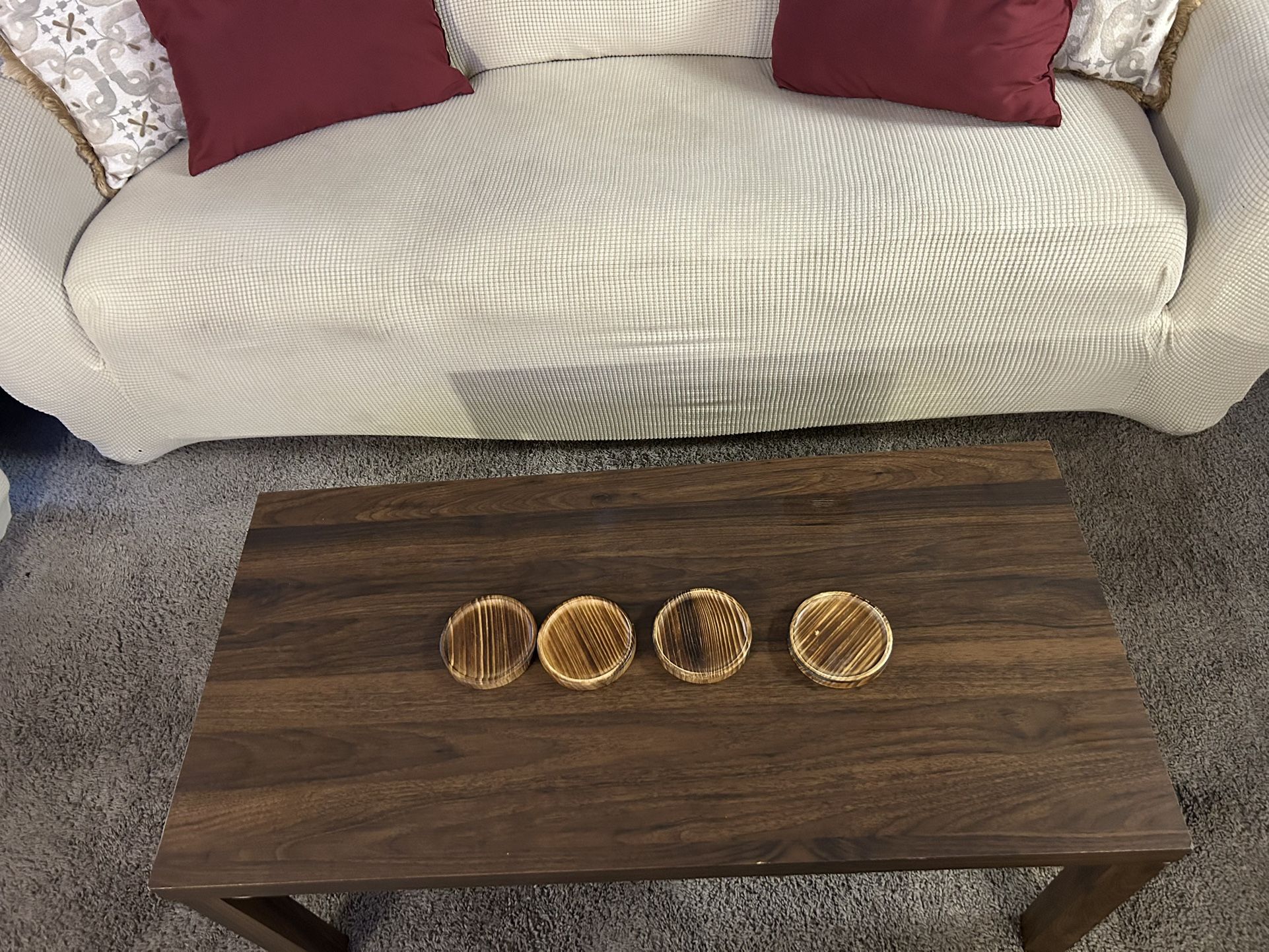 Coffee Table With Costers