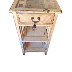 Distressed Nightstand/Side Table