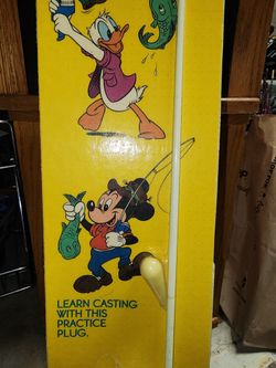 Zebco Disney Fishing Pole Sealed Package 1988 for Sale in