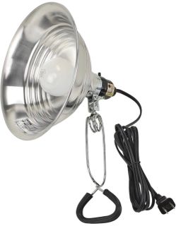 Reflector Clamp Lamp with 6-Feet 18/2 SPT-2 Cord 8.5-Inch