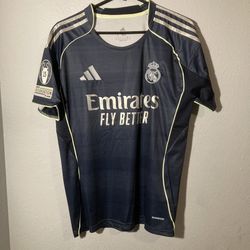 Real Madrid 25/26 Away Jersey 