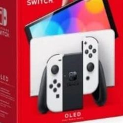 White OLED Nintendo Switch New Sealed