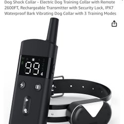 Electric Dog Training Collar With Remote