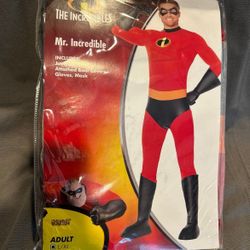 Mr. Incredible - Spirit Halloween Costume - Large / xlarge - New