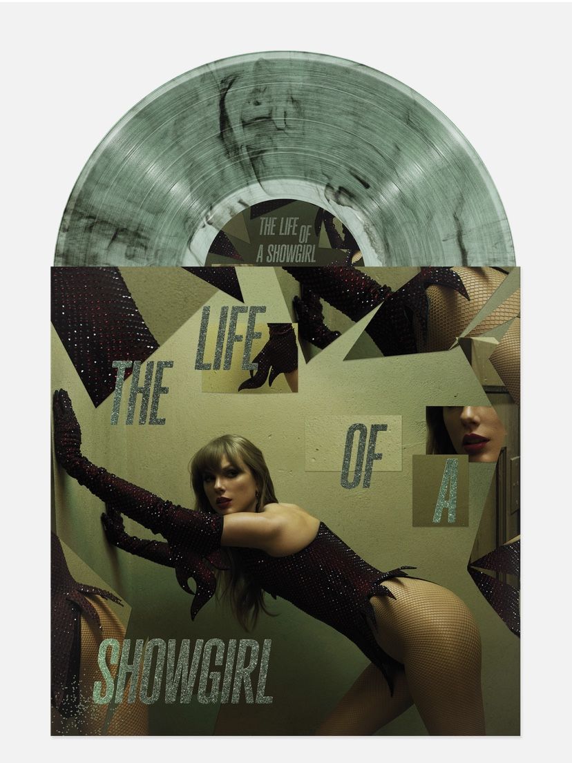 Taylor Swift - The Life Of A Showgirl - The Shiny Bug Edition - Wintergreen & Onyx Marbled Version - Limited Edition