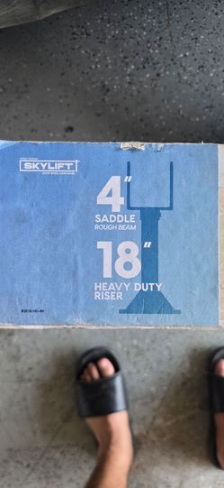 Skylift 18" Heavy Duty Roof Riser with 4" Saddle