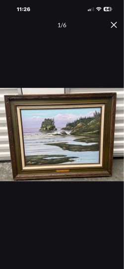 Oil Painting - Artist : Victor Allison Size...