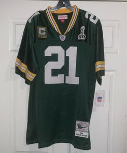 Mitchell & Ness Green Bay Packers Jersey Charles Woodson Super Bowl XLV Patch + Captain Patch 2010 Jersey Adult men’s size XXL New with tags