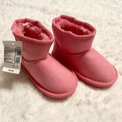 New Pink Ankle Boots 