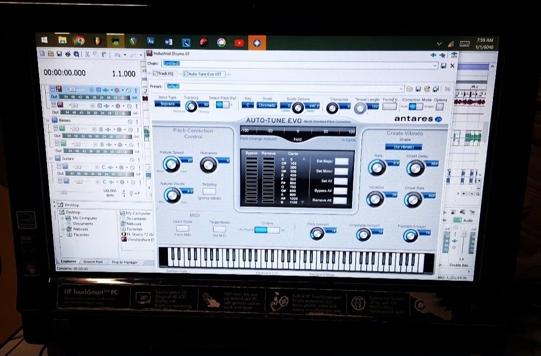 Touchscreen All In One Studio PC 