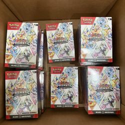 Pokemon Prismatic Evolutions Booster Bundle