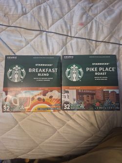 STARBUCKS - Keurig Pike Place Roast & Breakfast Blend