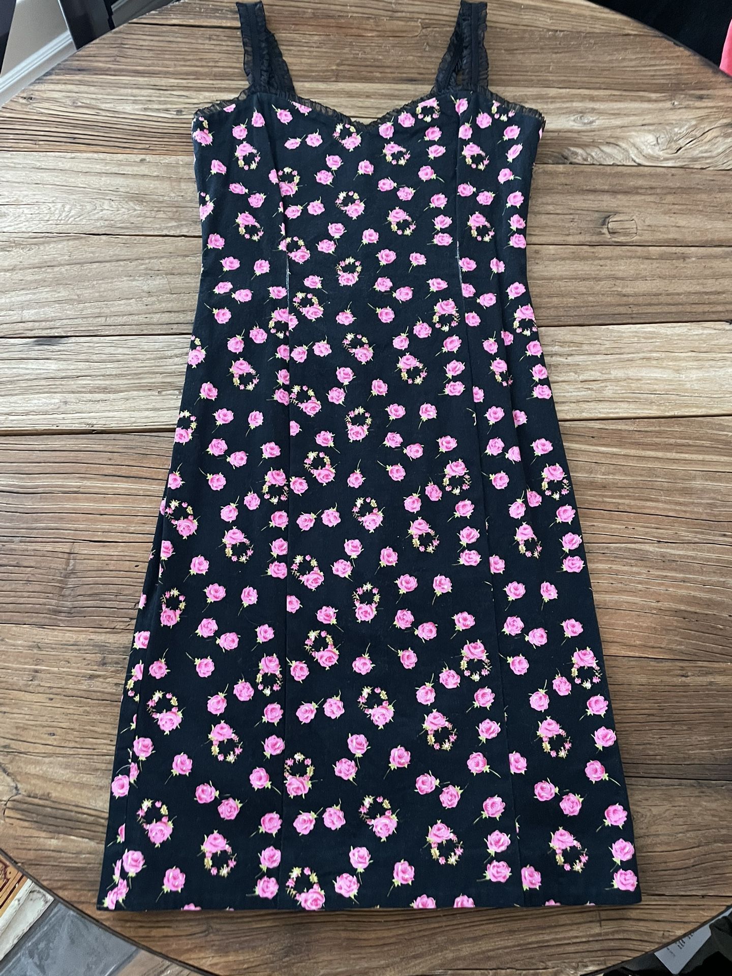 Betsey Johnson Retro Corset Dress Small