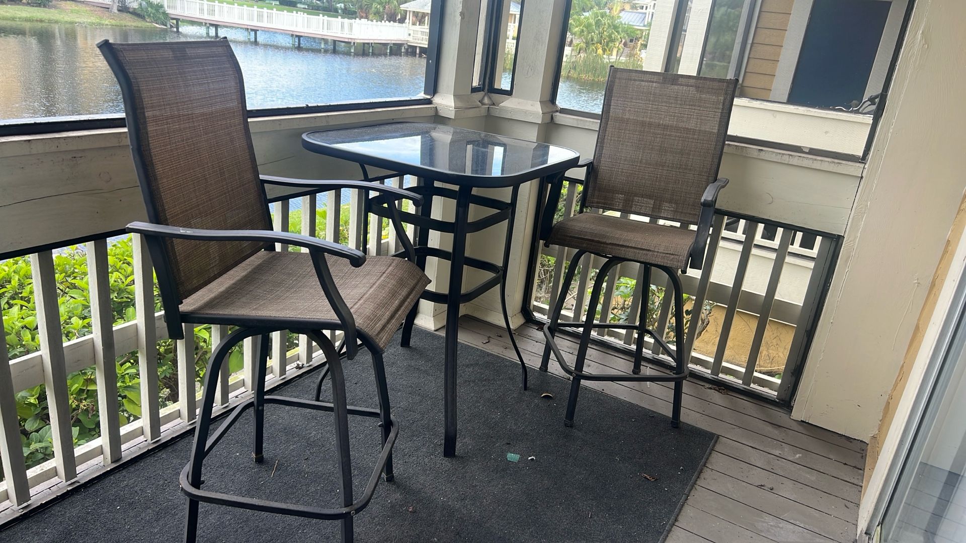 Tall Outdoor Patio Set