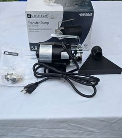 Utilitech 5.6 GPM Transfer Pump 1/12 HP 115V – Like New Complete