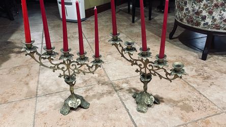 Candelabras $200.00  CASH, TEXT FOR PRICES.