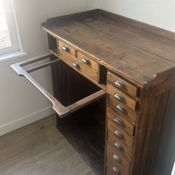 Antique watch/jewelers workbench