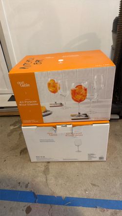18.5 oz. All Purpose Wine Glasses (2 boxes with 12 glasses per box)