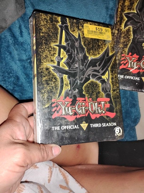 Yu-Gi-Oh Season Two And Three Dvds