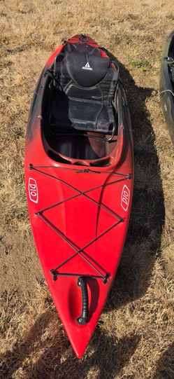 2 kayaks, paddles, rack, pull trailer