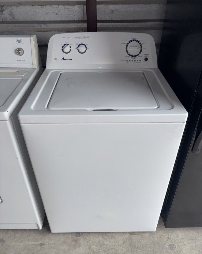 White Amana Washer