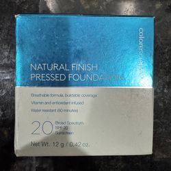 Colorescience Natural Finish Pressed Foundation Tan Golden SPF 20