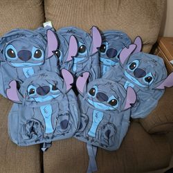 7 Disney Stitch Kids Backpacks 