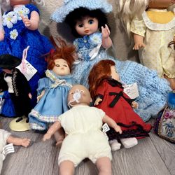 Antique Doll Lot 