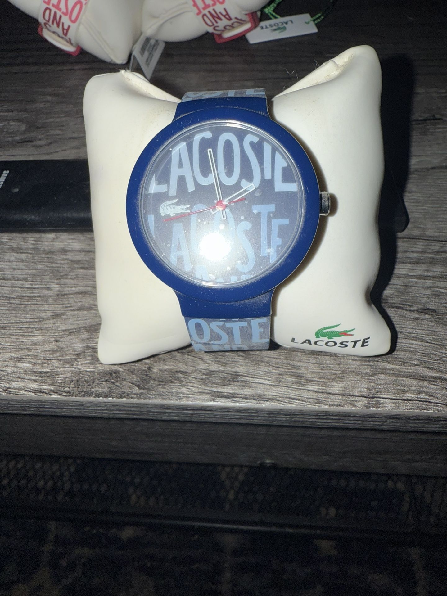 Lacoste blue watch