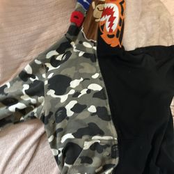 Glow In The Dark Bape Half Tigger Jacket 