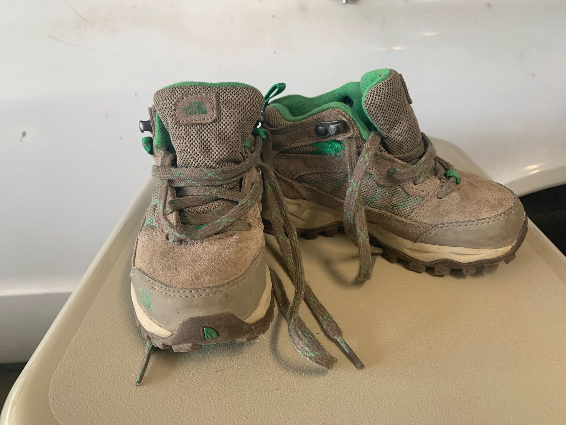The North Face boys hiking boots