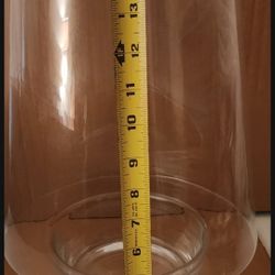 Large Candle Holder/Terrarium 14in tall