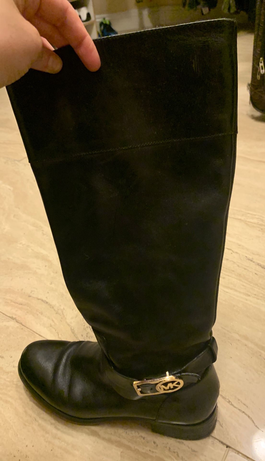 Michael kors black boots