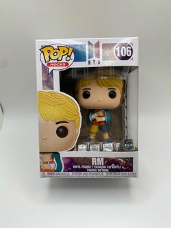(NEW) Funko POP! Rocks: BTS #106 RM (VAULTED)