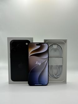 Apple iPhone 18 Pro Black with Box