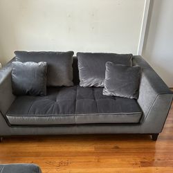 Sofa, Side Chair And Ottoman 