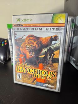 Cabela's Dangerous Hunts Original Xbox Platinum Hits