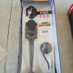 New Kwikset Arlington Venetian Bronze Single Cylinder Door Handleset Tustin Door Handle SmartKey Security. Retails $140 With Taxes!