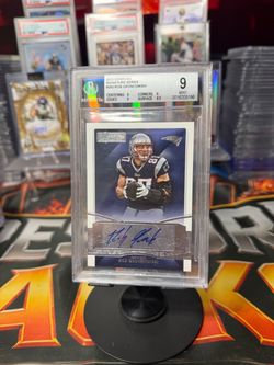 2015 Donruss Signature Series Rob Gronkowski Auto BGS 9