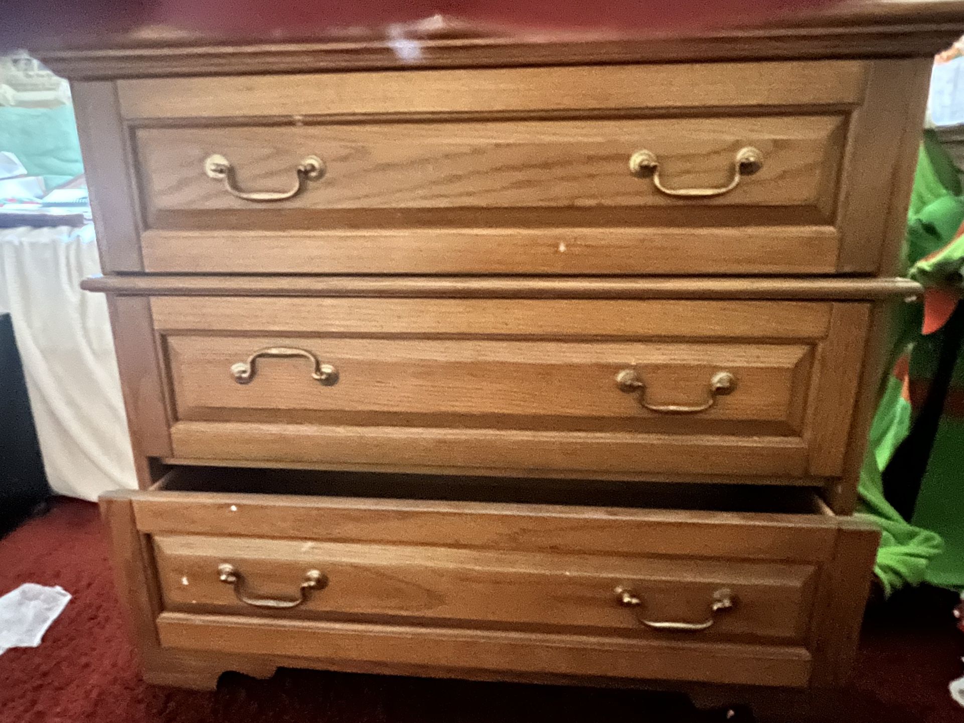 Vintage Used Dresser Still Rolls Nicely And No Major Damage