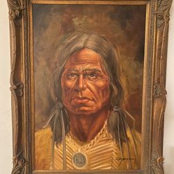 Oil painting on canvas by Ernesto Zepeda