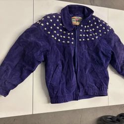 Womens Medium Purple Jacket