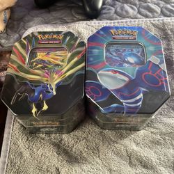 Pokémon Azure Legends Tins