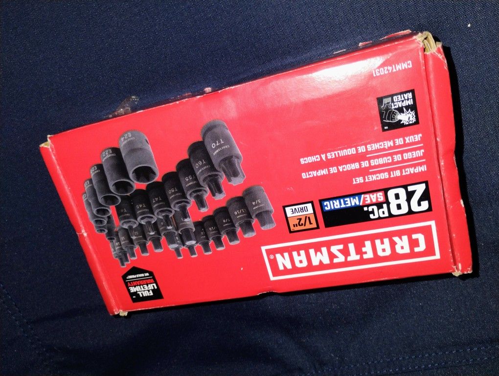 Impact Bit Socket Set