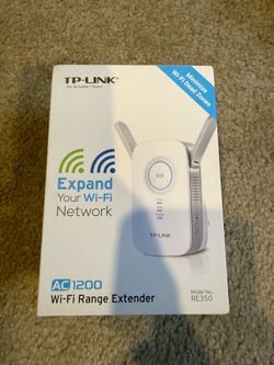 Brand New TP-Link WiFi Extender (RE350) AC1200