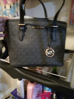 Black Michaels Cors Purse