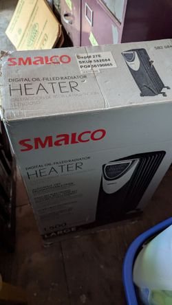 Smalco 1500W Digital Oil-Filled Radiator Heater